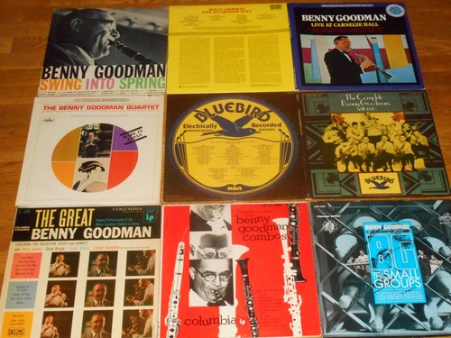 Benny goodman lot lp - lot, 9x
