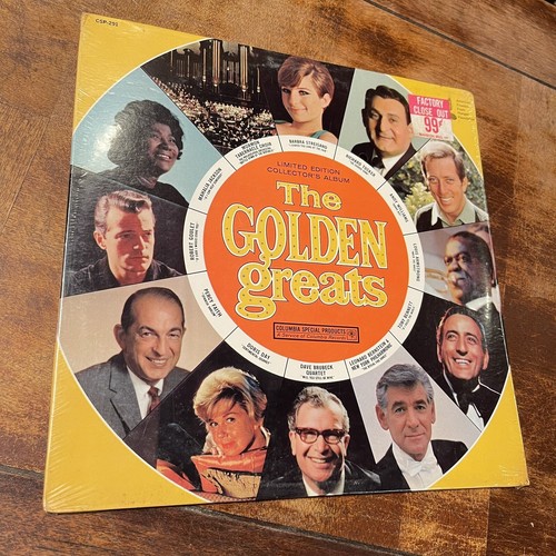 Sealed the golden greats lp - the,