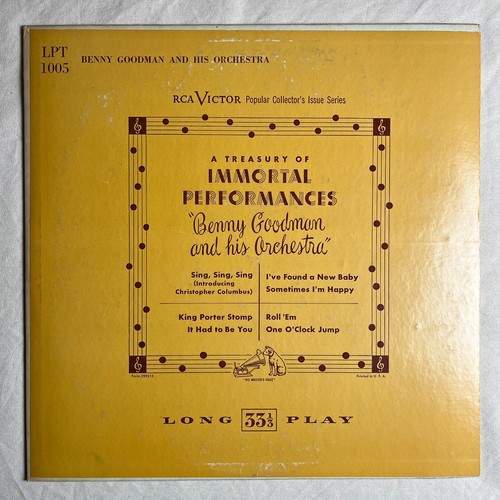Benny goodman treasury - benny, of